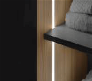 چراغ LED توکار اسلیم 12 ولت سری 20 سایز 60 فانتونی کد N653