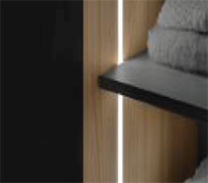 چراغ LED توکار اسلیم 12 ولت سری 20 سایز 120 فانتونی کد N655