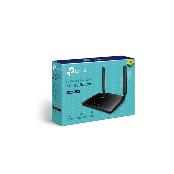TP-LINK Archer MR200 Dual-Band Wireless AC750 4G LTE Modem Router