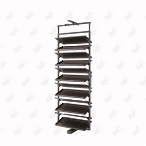 جا کفشی گردان 12 طبقه رنگ موکا یونی هوپر کد WS4518k