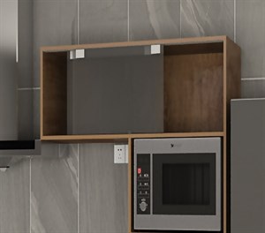 یک شاخه 240 سانتی متر پروفیل بالای مکانیزم C722 فانتونی کد C722_12