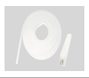 نوار دفنی ژلاتینی به همراه LED نچرال 4500k  سایز 6 میلیمتر ملونی کد 12071_12072_12073