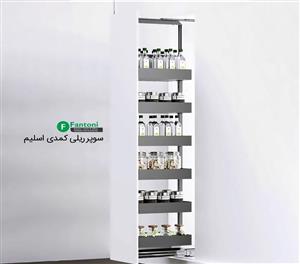 سوپر ریلی کمدی اسلیم ریل از بغل ارتفاع 152 و عرض 15 سانتی متر فانتونی کد E512