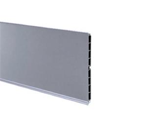 پاخور PVC با روکش آلومینیوم سیلور خش دار ۴ متری با ارتفاع 15 سانتی متری فانتونی کد M015