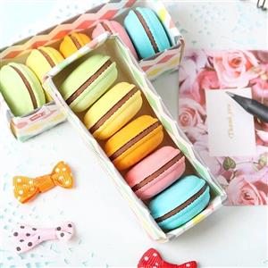پاک کن فانتزی Marca طرح ماکارون (5 تایی)