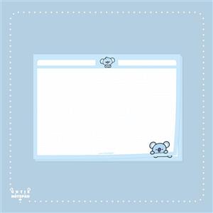 نوت پد شطرنجی BT21 طرح Koya