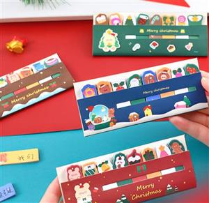 استیکی نوت ایندکس برند Hangsu مدل Cute Chrismas Bear