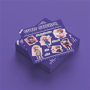 استیکر کیوتی طرح انیمه Buddy Daddies - کد M018