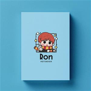 دفتر شطرنجی کیوتی طرح Harry Potter مدل Ron