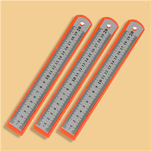 خط کش فلزی 20CM - کاور دار