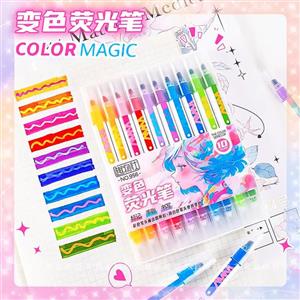 مارکر دو رنگ مدل Color Magic برند WENZHOU BOCAI