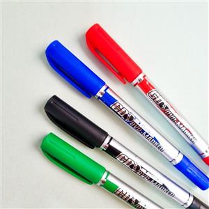 ماژیک دو سر سی دی برند STM  مدل Oil based ink