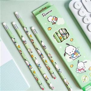 مداد سیاه 2B پاک کن دار Hangsu طرح Pochacco