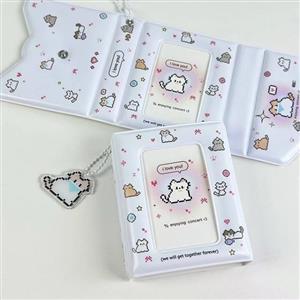 بایندر فتوکارت آلبومی طرح Pixel Cat