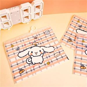 پوشه زیپ دار A5 طرح Happy Cinnamoroll
