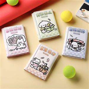 کیف پول چرمی فانتزی مدل Trifold Wallet برند Guangzhou