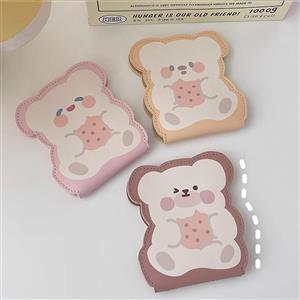 کیف فتوکارت چرمی برند Guangzhu طرح Teddy Bear