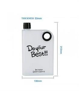 بطری کتابی مات مشکی