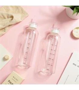 بطری  شیشه ای نی دار 750میل