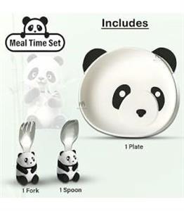 ست بشقاب قاشق پاندا