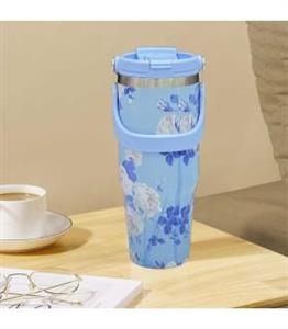 تراول ماگ گلدار طرح استنلی 600cc برند SZM