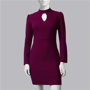 پیراهن یقه ایستاده زنانه ترندیول مدل 831636961