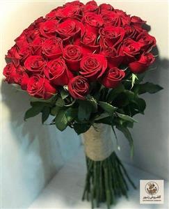 دسته گل گرد رز قرمز حنا 970