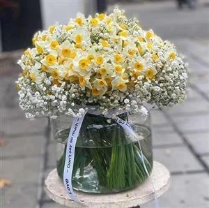 خرید آنلاین دسته گل نرگس 2060