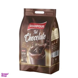 هات چاکلت شاهپور بسته 25 عددی 