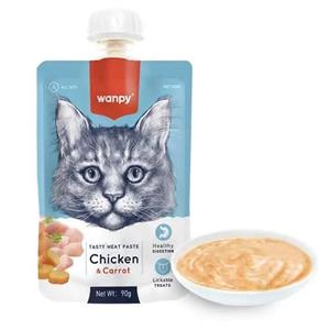 پودینگ گربه ونپی با طعم مرغ و هویج