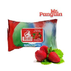 دستمال مرطوب مخصوص حیوانات خانگی پاکتی مستر پنگوئن