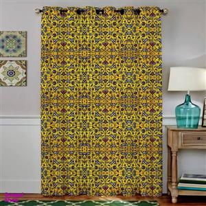 پرده مخمل رنس مدل C4-50133 ارتفاع 190 سانتی متر