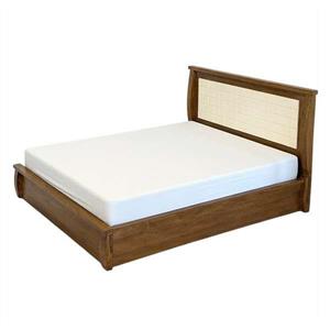 تخت خواب چوبی دو نفره مدل مونالیزا سایز 173×214 سانتی متر