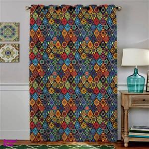 پرده مخمل رنس مدل C4-50079 ارتفاع 190 سانتی متر