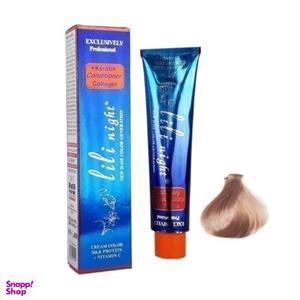رنگ مو لی لی نایت (Lili Night) شماره 423 رنگ حصیری حجم 120 میلی‌لیتر