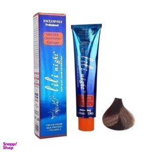 رنگ مو لی لی نایت (Lili Night) شماره 5.3 رنگ قهوه ای زیتونی متوسط حجم 120 میلی‌لیتر