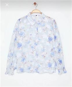 شومیز حریر گلدوزی ترک میلا | Trendyol Milla Embroidered Blouse