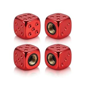 سروالف لاستیک مدل تاس رنگ قرمز بسته چهار عددی