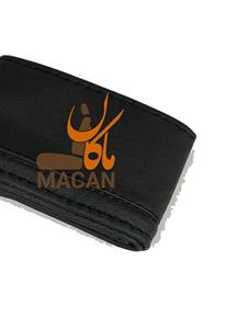 دور فرمان یکدست مشکی طرح کلاسیک - کد: 40006