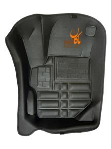 کفپوش 5 بعدی تارا  مشکی یکدست - کد: 28008