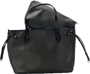 کیف مدل نورفول طرح مایکل کورس قهوه‌ای Michael Kors Bag دوقلو