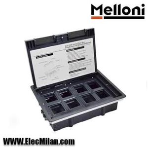 پریز کف خواب با ظرفیت 16 ماژول ملونی 16-10160