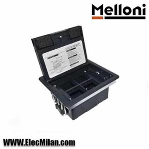 پریز کف خواب با ظرفیت 8 ماژول ملونی 4-10160