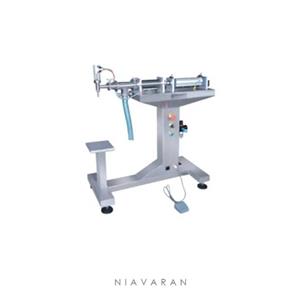 دستگاه پرکن مایعات رقیق ایستاده دو نازل پنوماتیک مدل NI-FV2