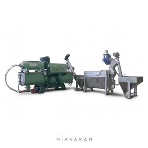 دستگاه روغنگیری پرس سرد دارای مخزن رست دانه