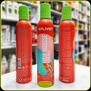 موس مو انلیون حجم دهنده و فر کننده Enliven mousse 300ml