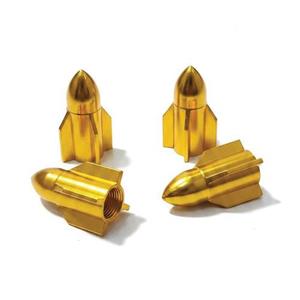 سروالف لاستیک طرح موشکی رنگ زرد بسته چهار عددی