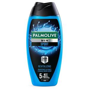 شامپو سر صورت و بدن 5 کاره مردانه پالمولیو Palmolive حجم 500 میل اصل و اورجینال