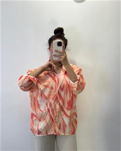 شومیز زنانه ترک ktn  طرح زبرا