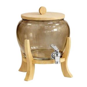 کلمن مدل شیشه‌ای اولگا گنجایش 4 لیتر